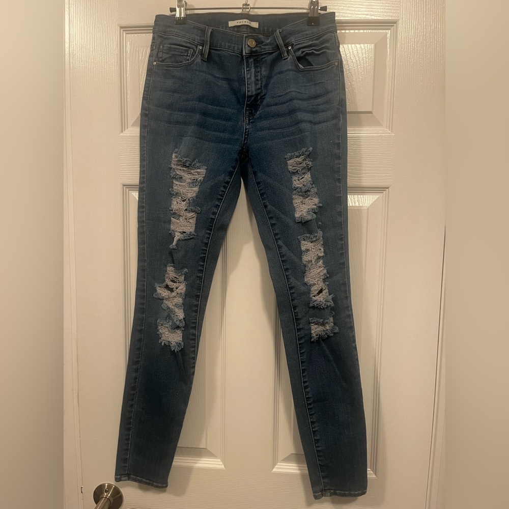 PacSun perfect fit jegging size 26 distressed